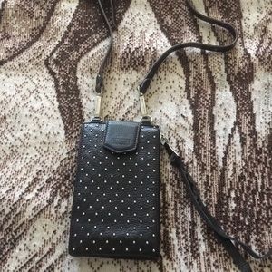 Black studded iphone case